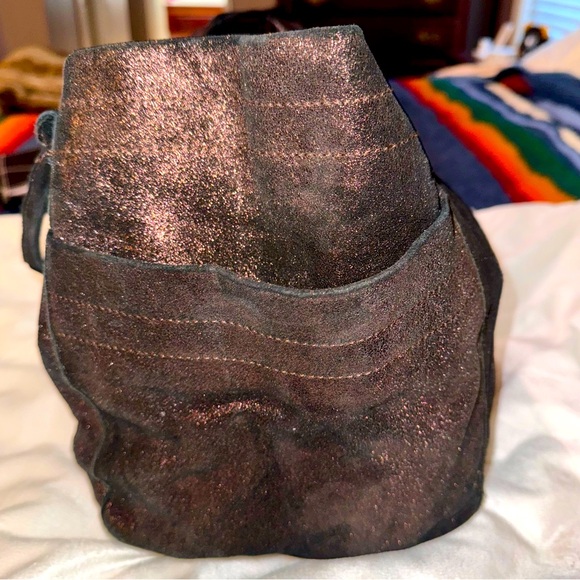 Anat Marin Aversa bag Soft Leather Red Metallic - Picture 6 of 9